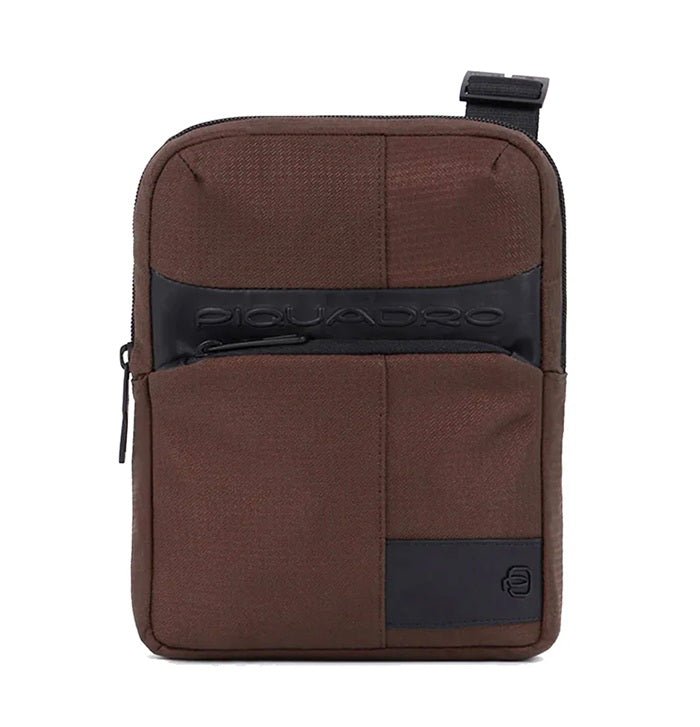 Borsello in tessuto Piquadro CA3084W129 Marrone - Pelletteria Allegrini