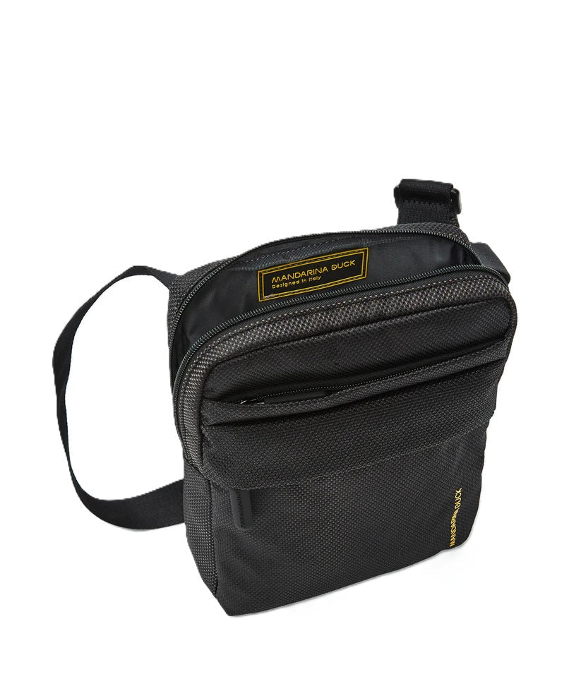 Borsello medio in tessuto Zephyr Mandarina Duck P10OTT01 Nero - Pelletteria Allegrini
