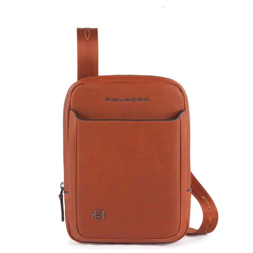 Borsello piccolo in pelle Piquadro CA3084B3 Cuoio - Pelletteria Allegrini