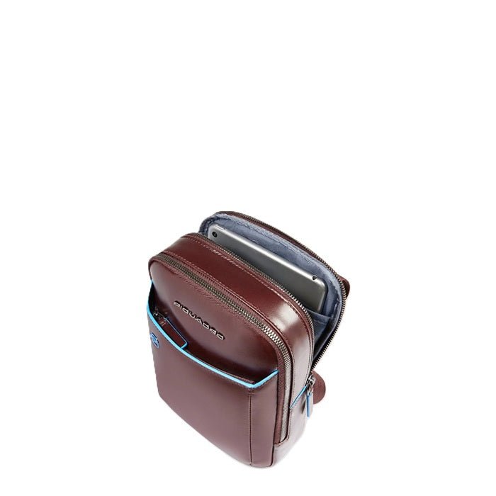 Borsello uomo porta i - Pad Piquadro CA6811B2 Mogano - Pelletteria Allegrini