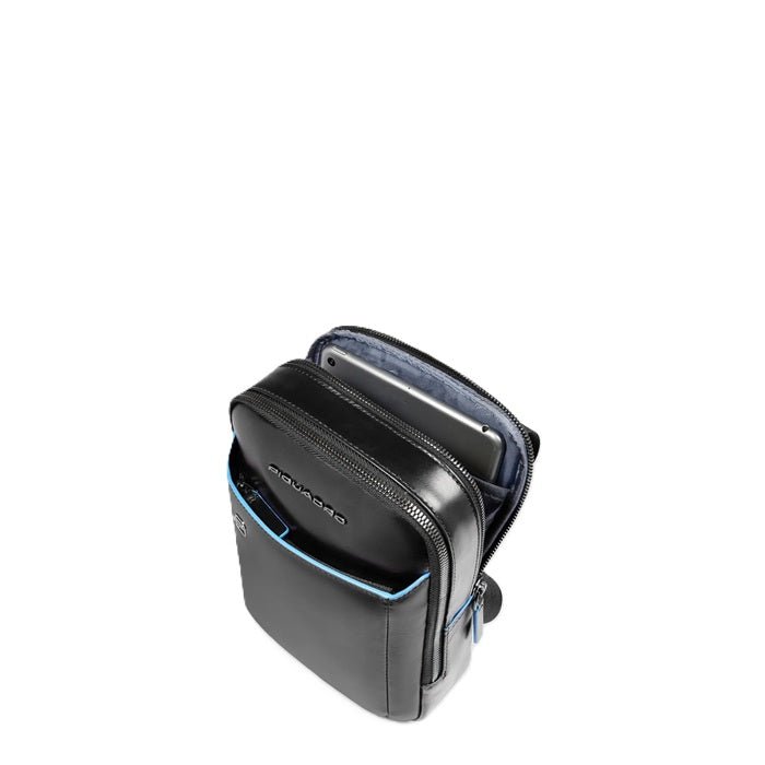 Borsello uomo porta i - Pad Piquadro CA6811B2 Nero - Pelletteria Allegrini