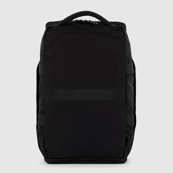 Borsone/zaino in tessuto riciclato Piquadro BV5993S125 Nero - Pelletteria Allegrini