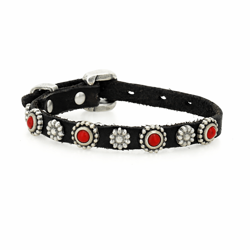 Bracciale Classic in pelle Campomaggi C003390ND X3077 nero - Pelletteria Allegrini
