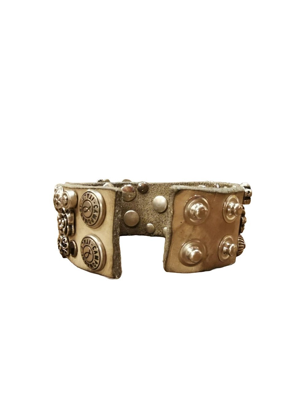 Bracciale in pelle Campomaggi C027200ND X2989 Ghiaccio - Pelletteria Allegrini