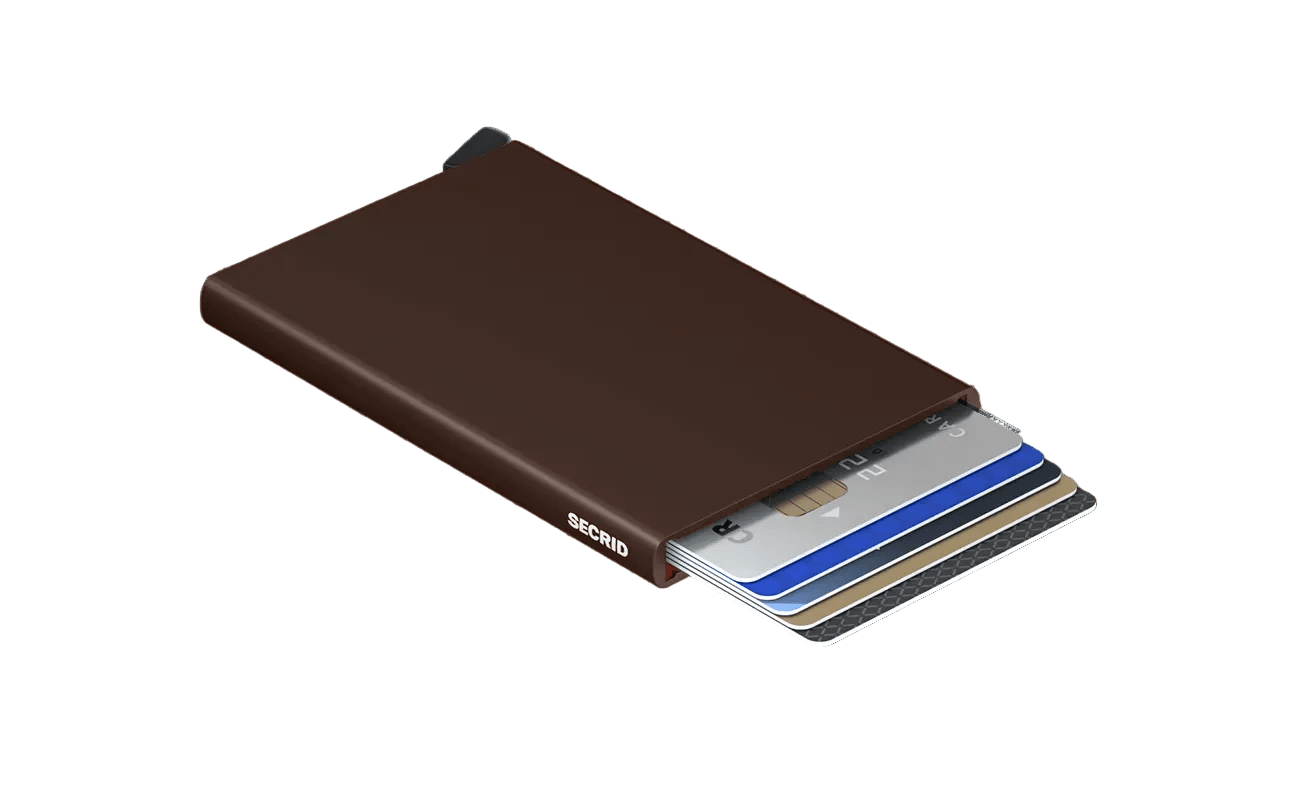 Cardprotector Secrid C - marrone - Pelletteria Allegrini