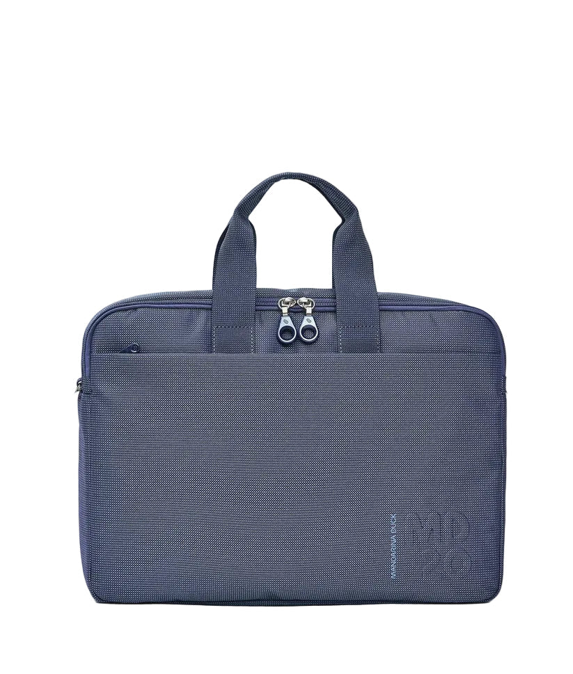Cartella da lavoro p/pc 15" MD20 Mandarina Duck P10QMC03 Deep blue - Pelletteria Allegrini