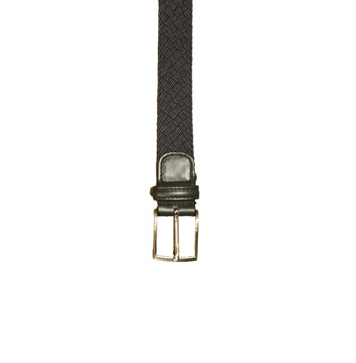 Cintura elasticizzata con rifiniture in pelle Pelletteria Allegrini Filippo 6191STOCK avio - Pelletteria Allegrini