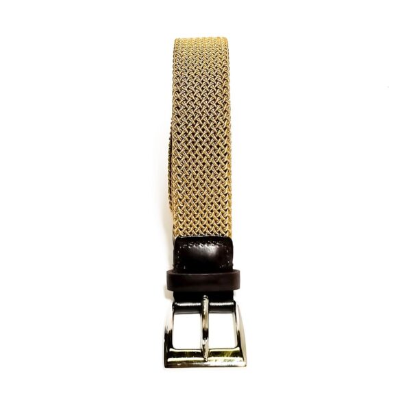 Cintura elasticizzata Pelletteria Allegrini Filippo EL8/M Militare - Pelletteria Allegrini