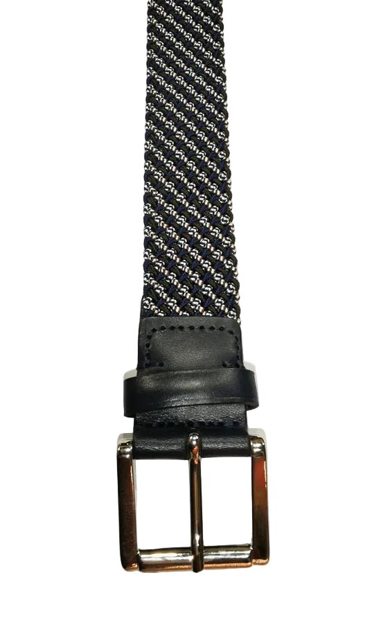 Cintura elasticizzata Pelletteria Allegrini Filippo SR055 baltico - Pelletteria Allegrini