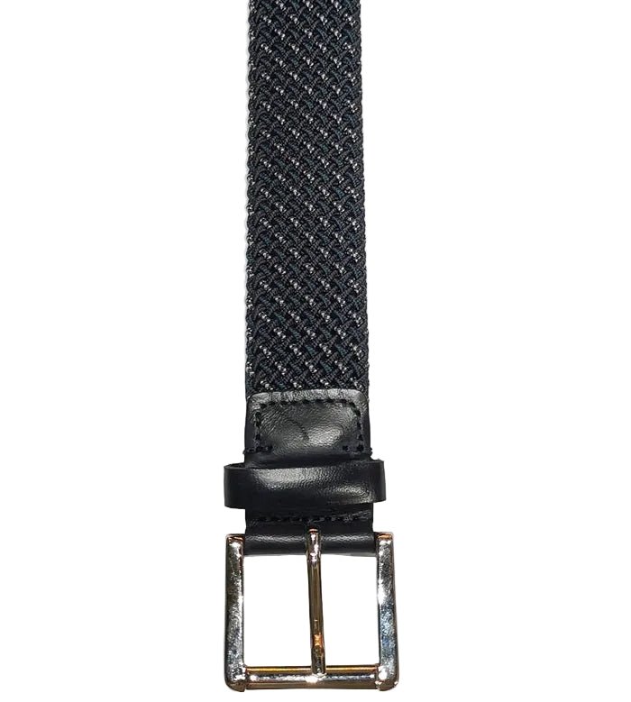 Cintura elasticizzata Pelletteria Allegrini Filippo SR055 blu - Pelletteria Allegrini