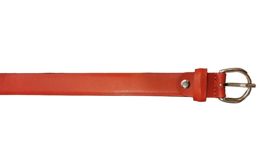 Cintura in cuoio Donna Pelletteria Allegrini Filippo 1852/25 Rosso - Pelletteria Allegrini
