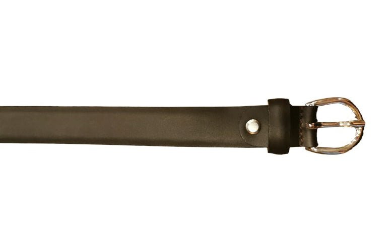 Cintura in cuoio Donna Pelletteria Allegrini Filippo 1852/25 testa di moro - Pelletteria Allegrini