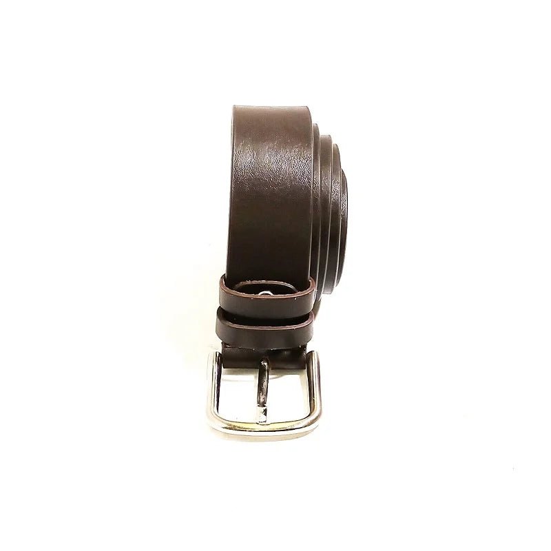 Cintura in Cuoio Pelletteria Allegrini Filippo 001/40 testa di moro - Pelletteria Allegrini