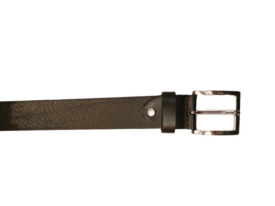 Cintura in Cuoio Pelletteria Allegrini Filippo 9386/35 Nero - Pelletteria Allegrini