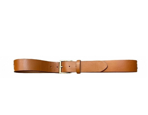 Cintura in Cuoio Pelletteria Allegrini Filippo 9386/40 marrone - Pelletteria Allegrini