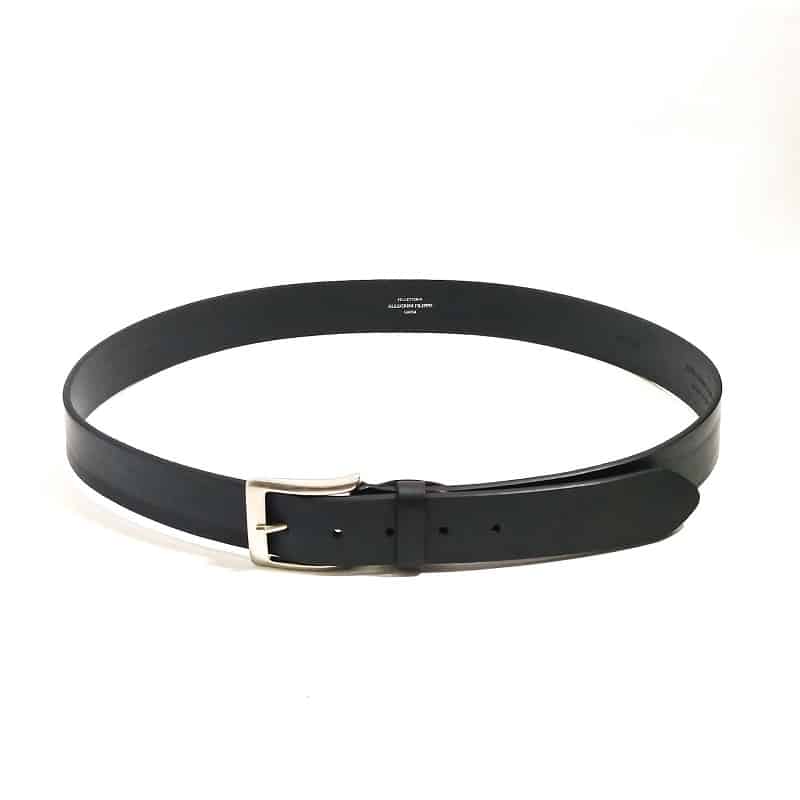 Cintura in Cuoio Pelletteria Allegrini Filippo 9386/40 Nero - Pelletteria Allegrini