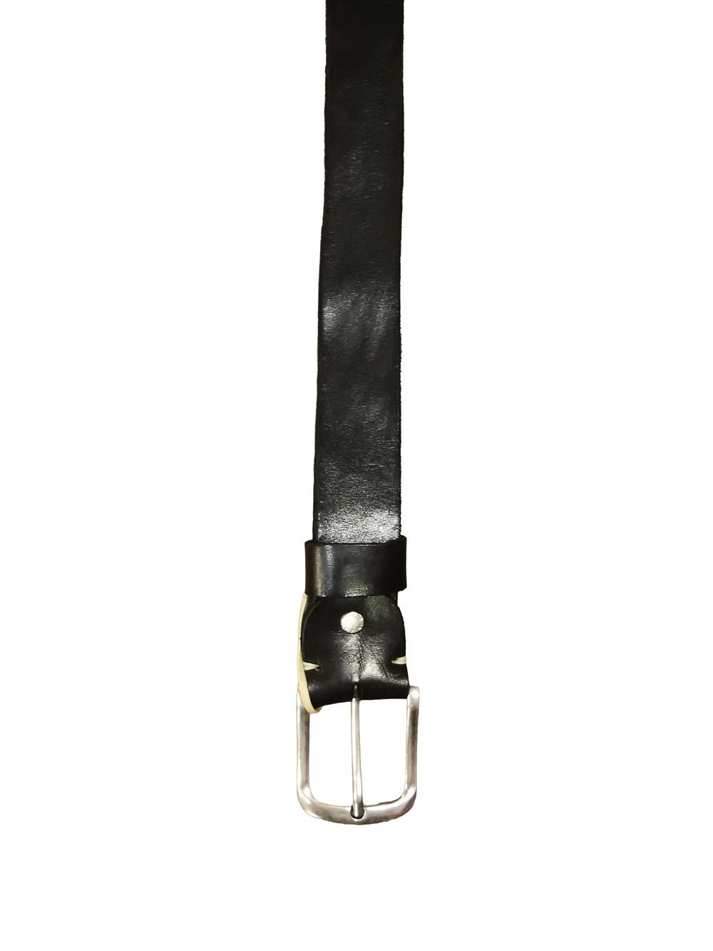 Cintura in pelle con borchie Pelletteria Allegrini Filippo CT132/35 Nero - Pelletteria Allegrini