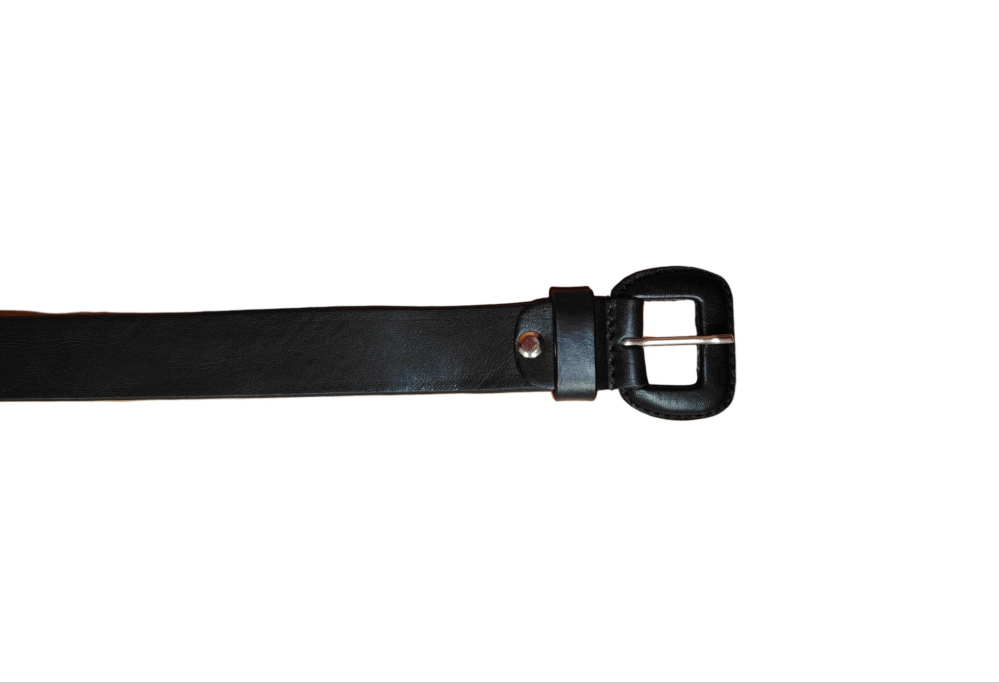 Cintura in pelle donna Pelletteria Allegrini Filippo 1821/30 nero - Pelletteria Allegrini