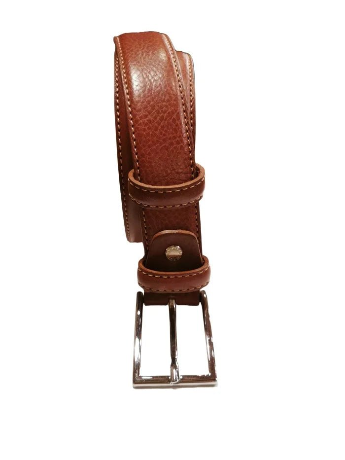 Cintura in pelle Pelletteria Allegrini Filippo 059/30 Marrone - Pelletteria Allegrini
