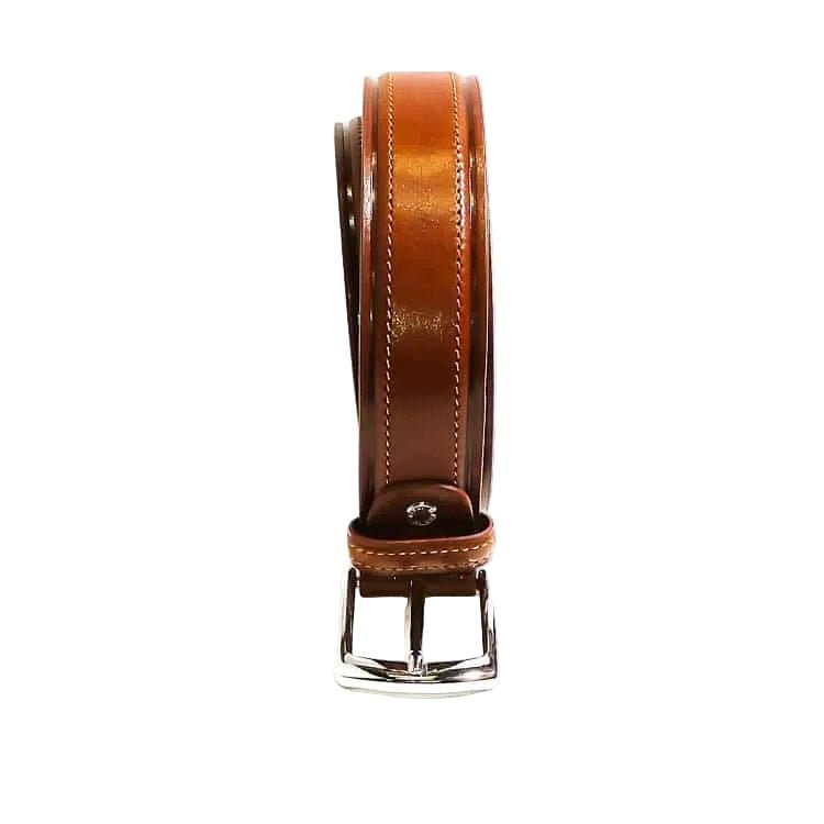Cintura in pelle Pelletteria Allegrini Filippo 089/35 marrone - Pelletteria Allegrini