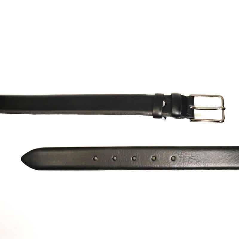 Cintura in pelle Pelletteria Allegrini Filippo 1157/30 nero - Pelletteria Allegrini