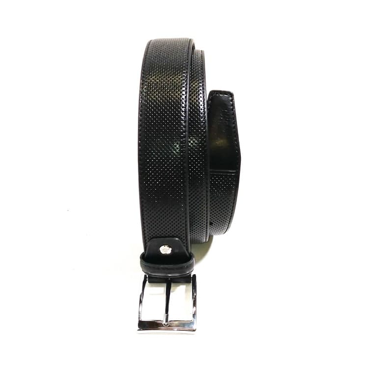Cintura in pelle Pelletteria Allegrini Filippo 1309 nero - Pelletteria Allegrini