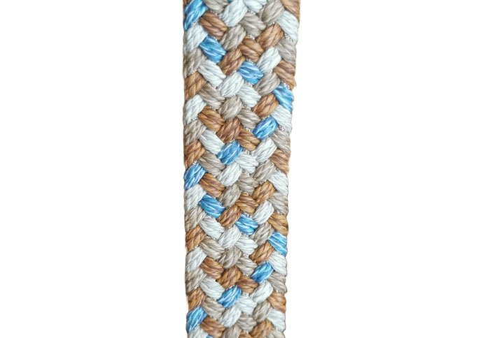 Cintura intrecciata elasticizzata Pelletteria Allegrini Filippo SR029A safari - Pelletteria Allegrini