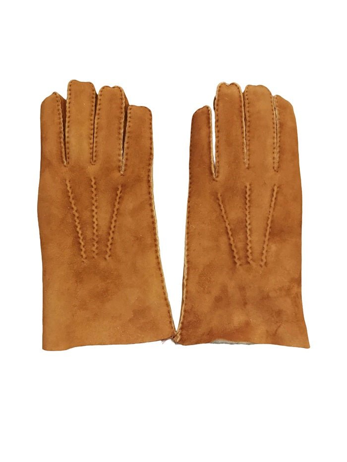 Guanto uomo in merinos Pelletteria Allegrini Filippo G208 nocciola - Pelletteria Allegrini