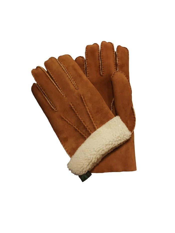 Guanto uomo in merinos Pelletteria Allegrini Filippo G208 nocciola - Pelletteria Allegrini