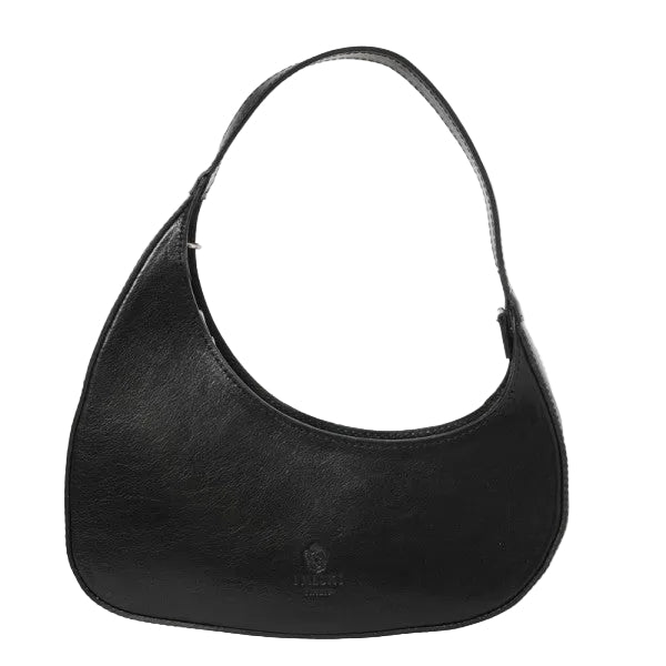 Borsa a spalla in pelle i Medici 63/1490 Nero