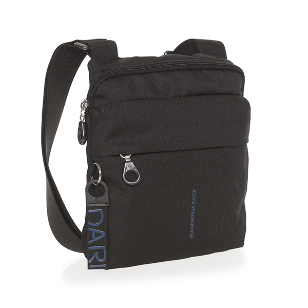 Tracolla in tessuto MD20 Mandarina Duck P10QMT04 Nero