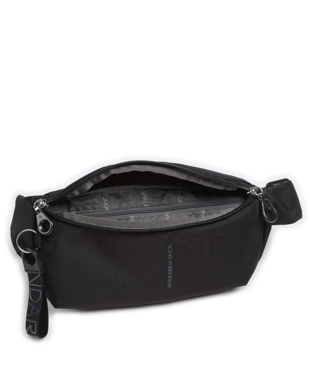 Marsupio in tessuto MD20 Mandarina Duck P10QMMM3 Nero - Pelletteria Allegrini