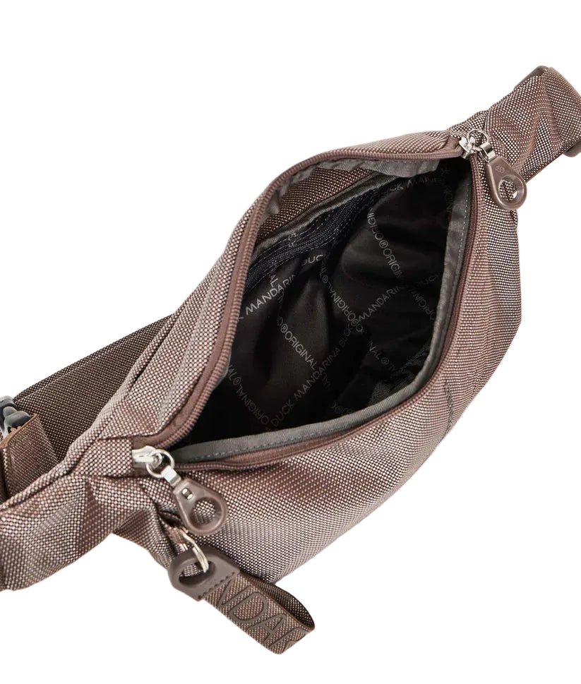 Marsupio in tessuto MD20 Mandarina Duck P10QMMM3 Taupe - Pelletteria Allegrini