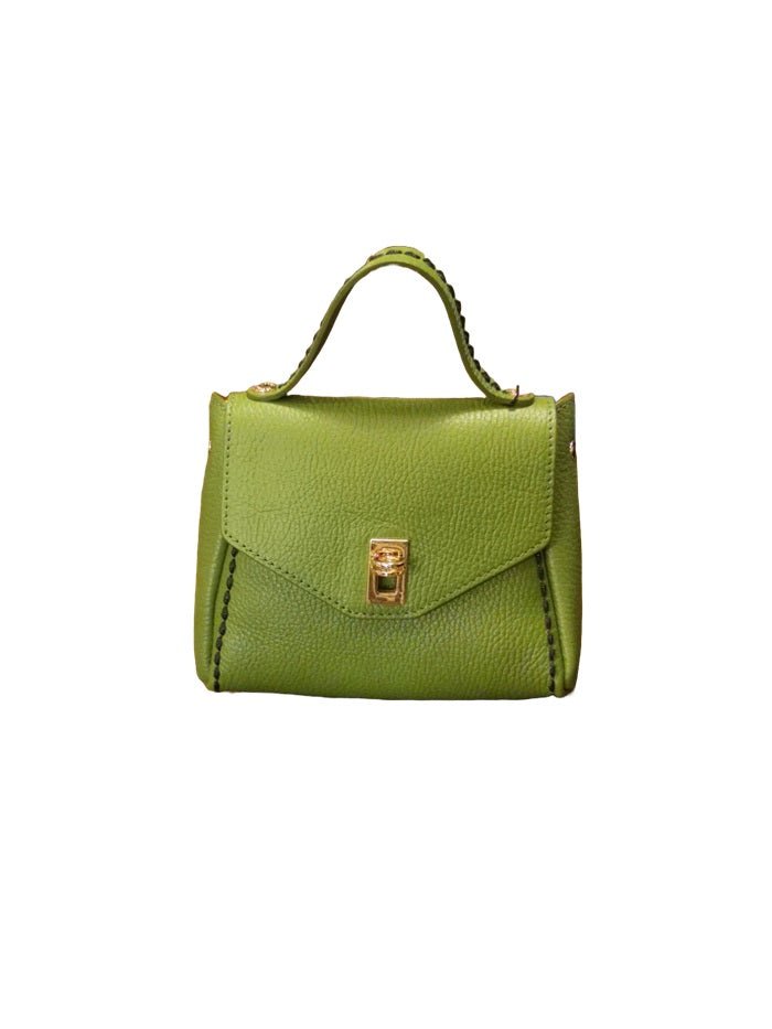Mini bag in pelle Visonà 20640 Mela - Pelletteria Allegrini