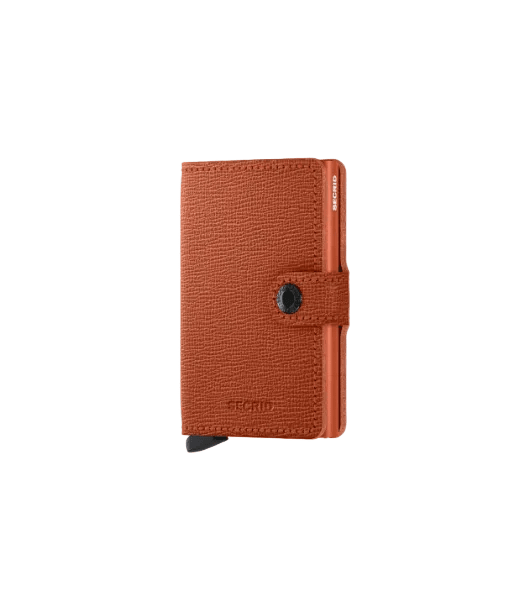 Miniwallet Crisple SECRID MC - arancio - Pelletteria Allegrini