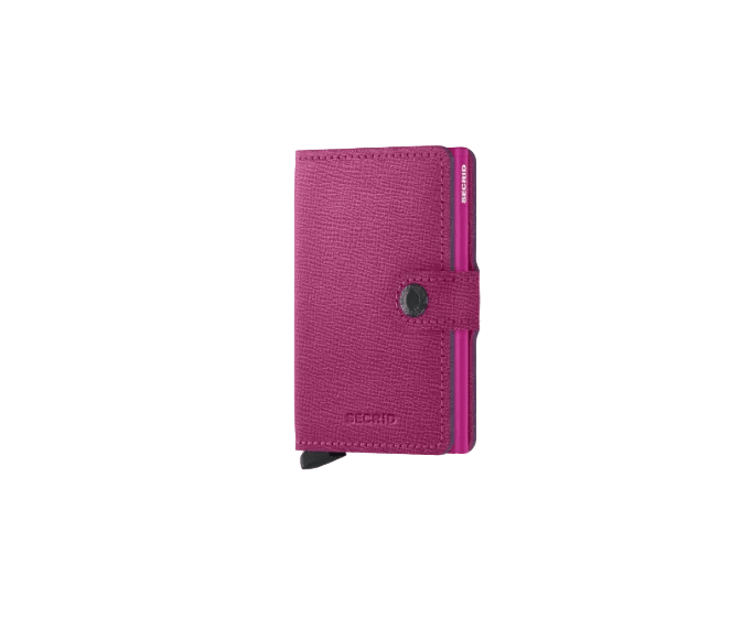 Miniwallet Crisple SECRID MC - fuxia - Pelletteria Allegrini