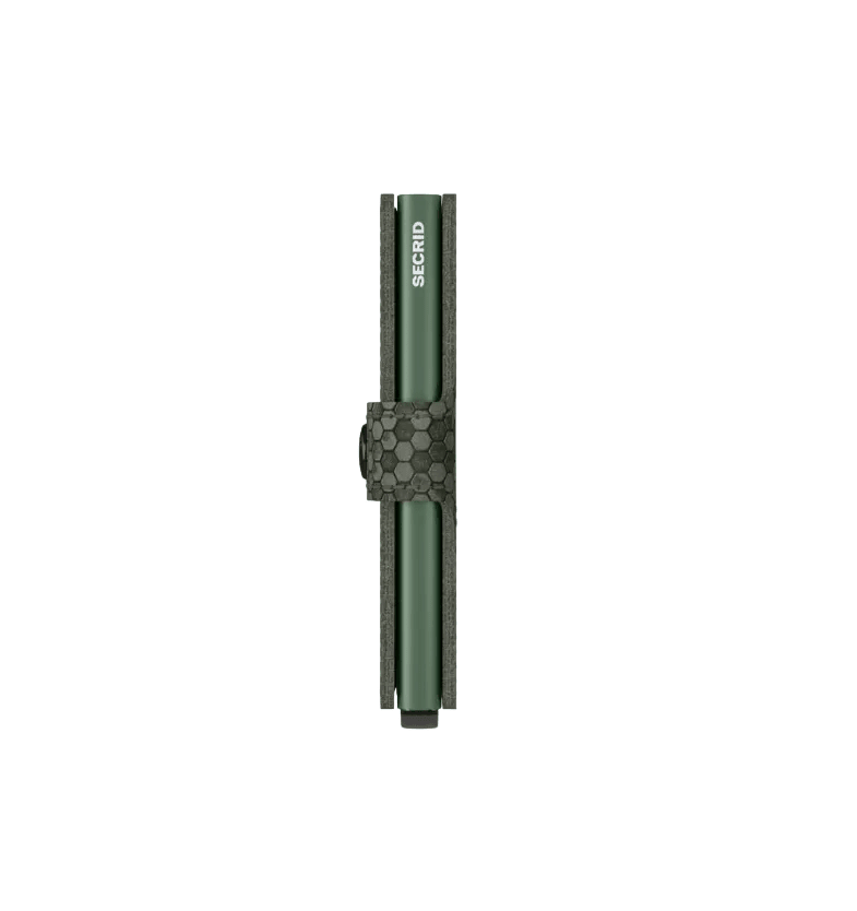 Miniwallet Hexagon SECRID MHE - verde - Pelletteria Allegrini