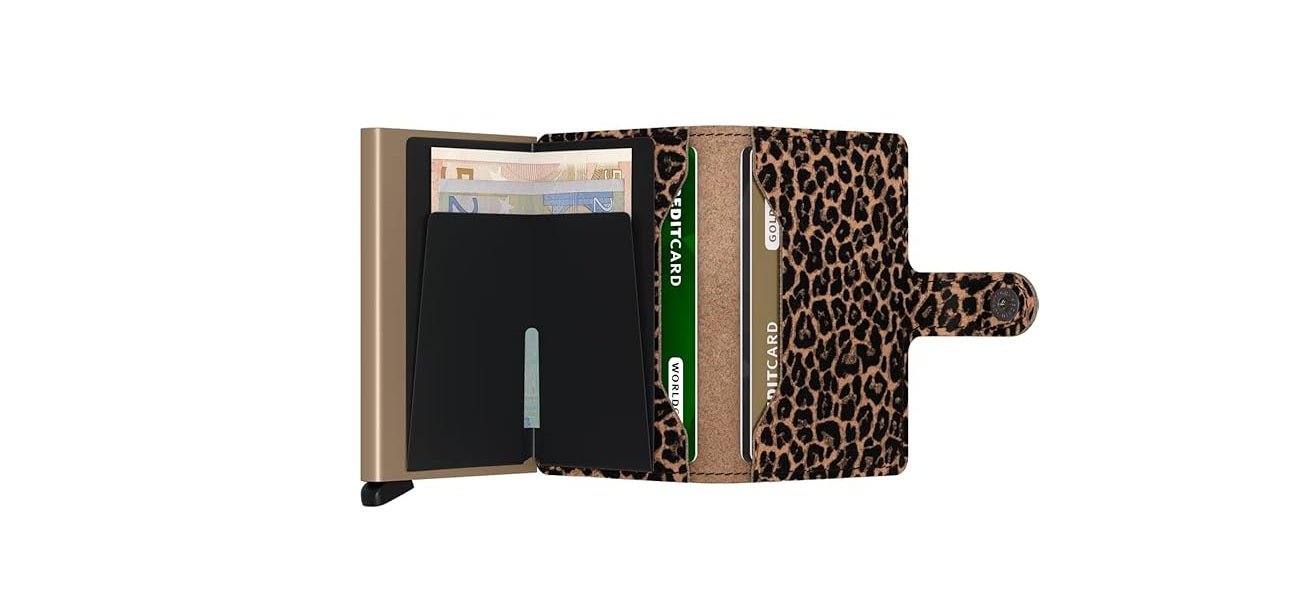 Miniwallet Leo SECRID MLE - beige - Pelletteria Allegrini