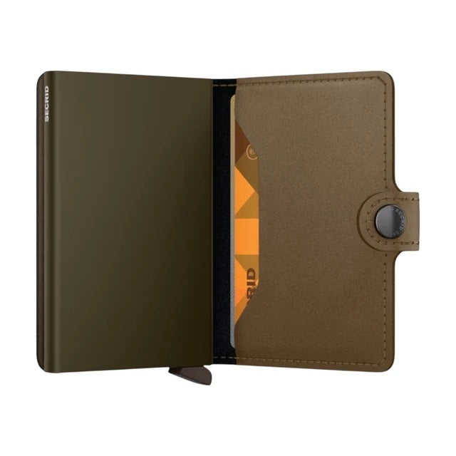 Miniwallet Matte SECRID MMS- Bronze