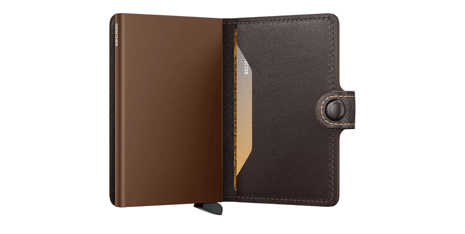 Miniwallet Original SECRID M - chocolate - Pelletteria Allegrini