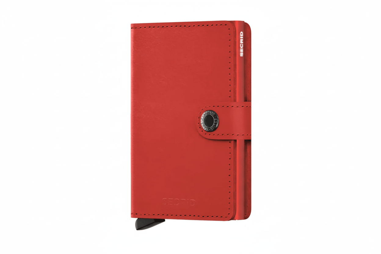 Miniwallet Original SECRID M - rosso - Pelletteria Allegrini