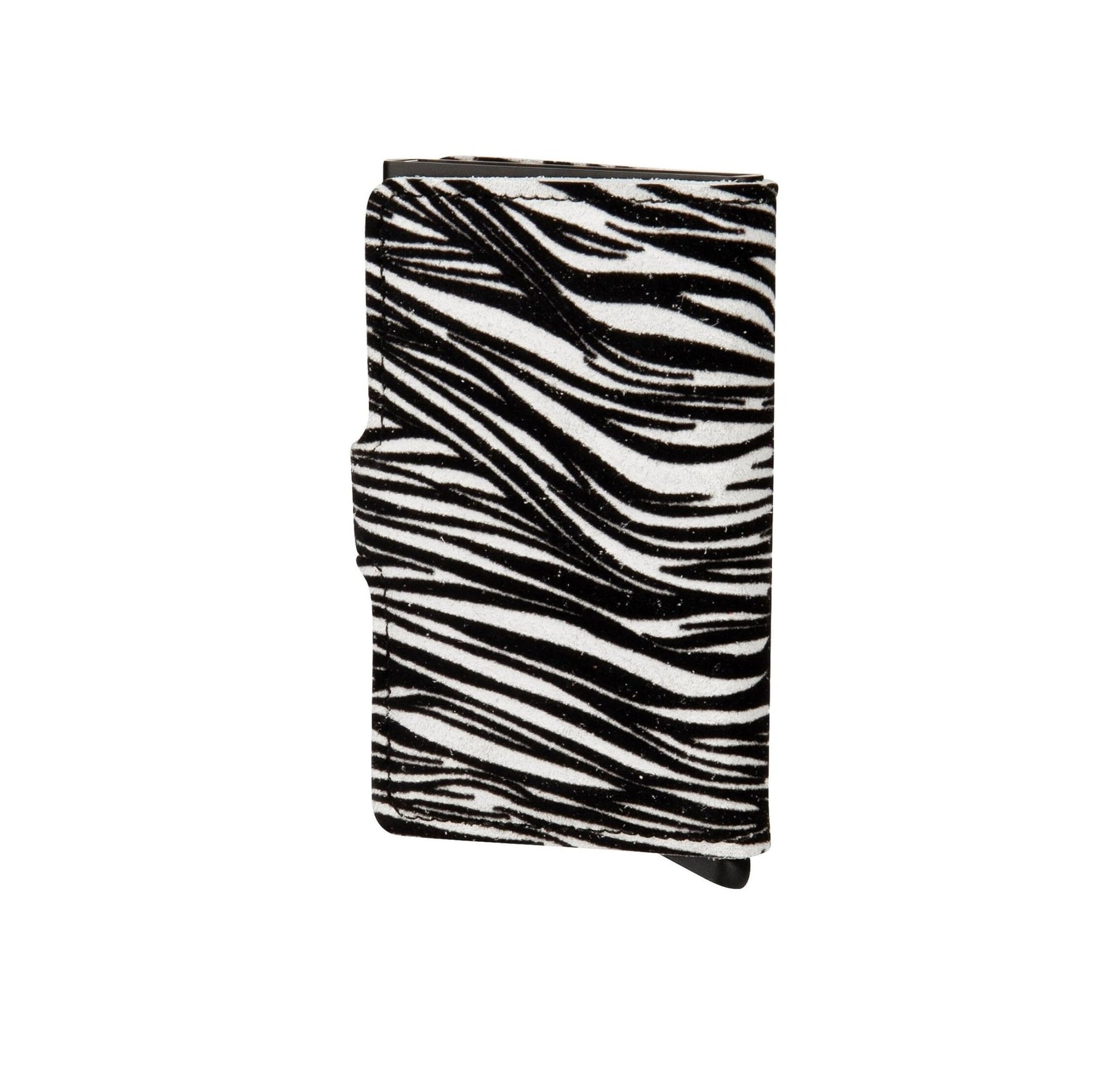 Miniwallet Zebra SECRID MZE - grigio chiaro - Pelletteria Allegrini