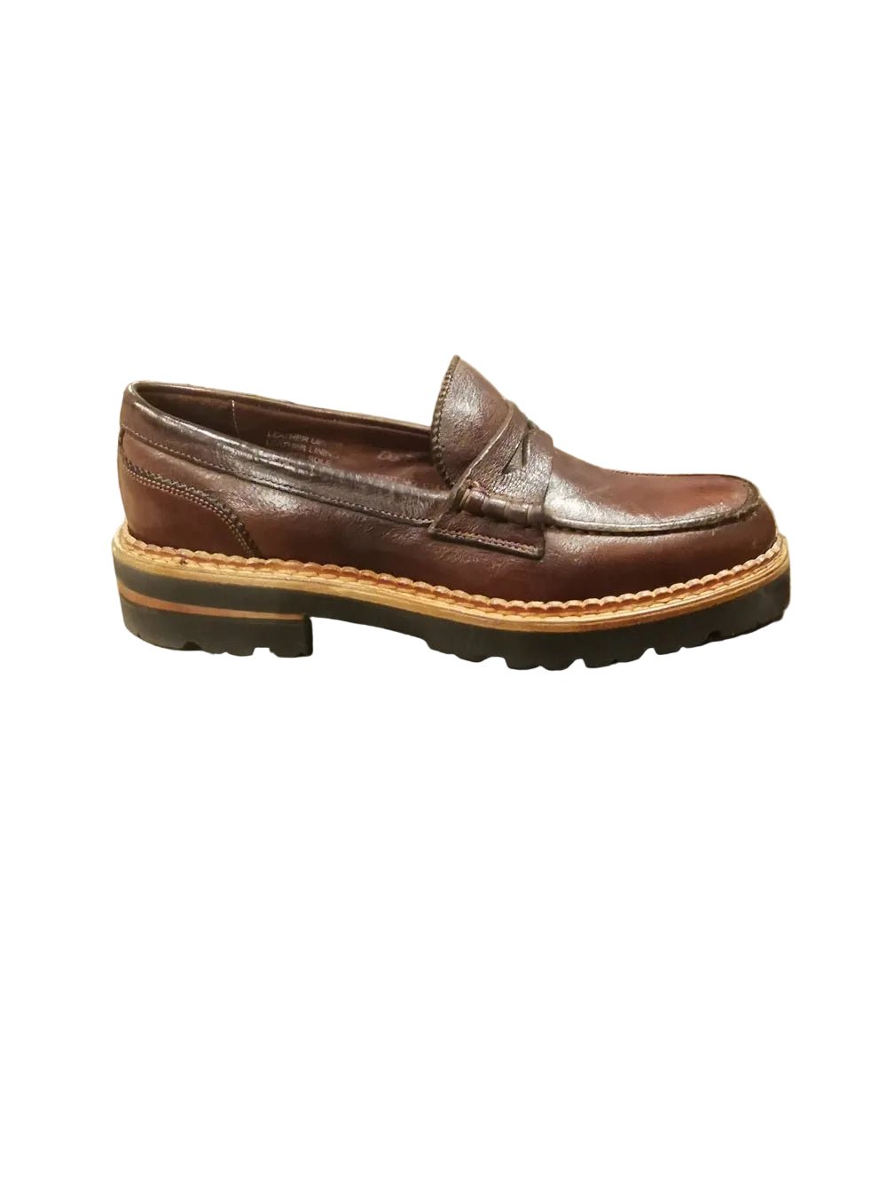 Mocassino con para alta da donna Pelletteria Allegrini Filippo LANA Sigaro - Pelletteria Allegrini
