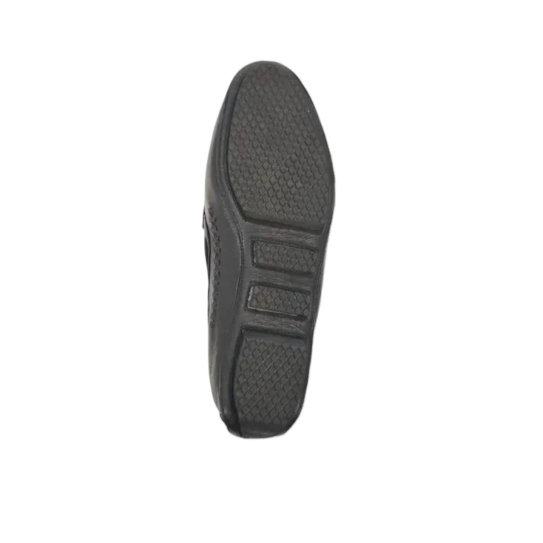 Mocassino donna in pelle Pelletteria Allegrini Filippo 5108 Nero - Pelletteria Allegrini