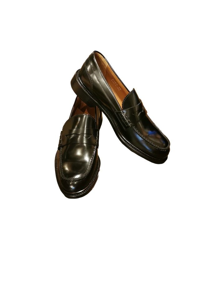 Mocassino donna in pelle Pelletteria Allegrini Filippo ZARA Nero - Pelletteria Allegrini