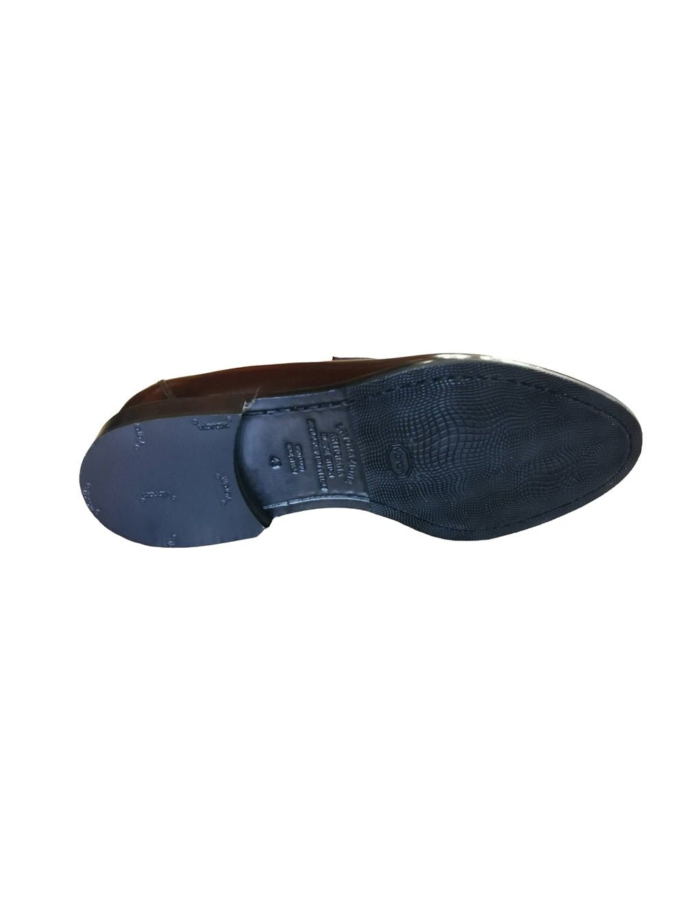 Mocassino in pelle uomo Pelletteria Allegrini Filippo NOZOMI Bordeaux - Pelletteria Allegrini