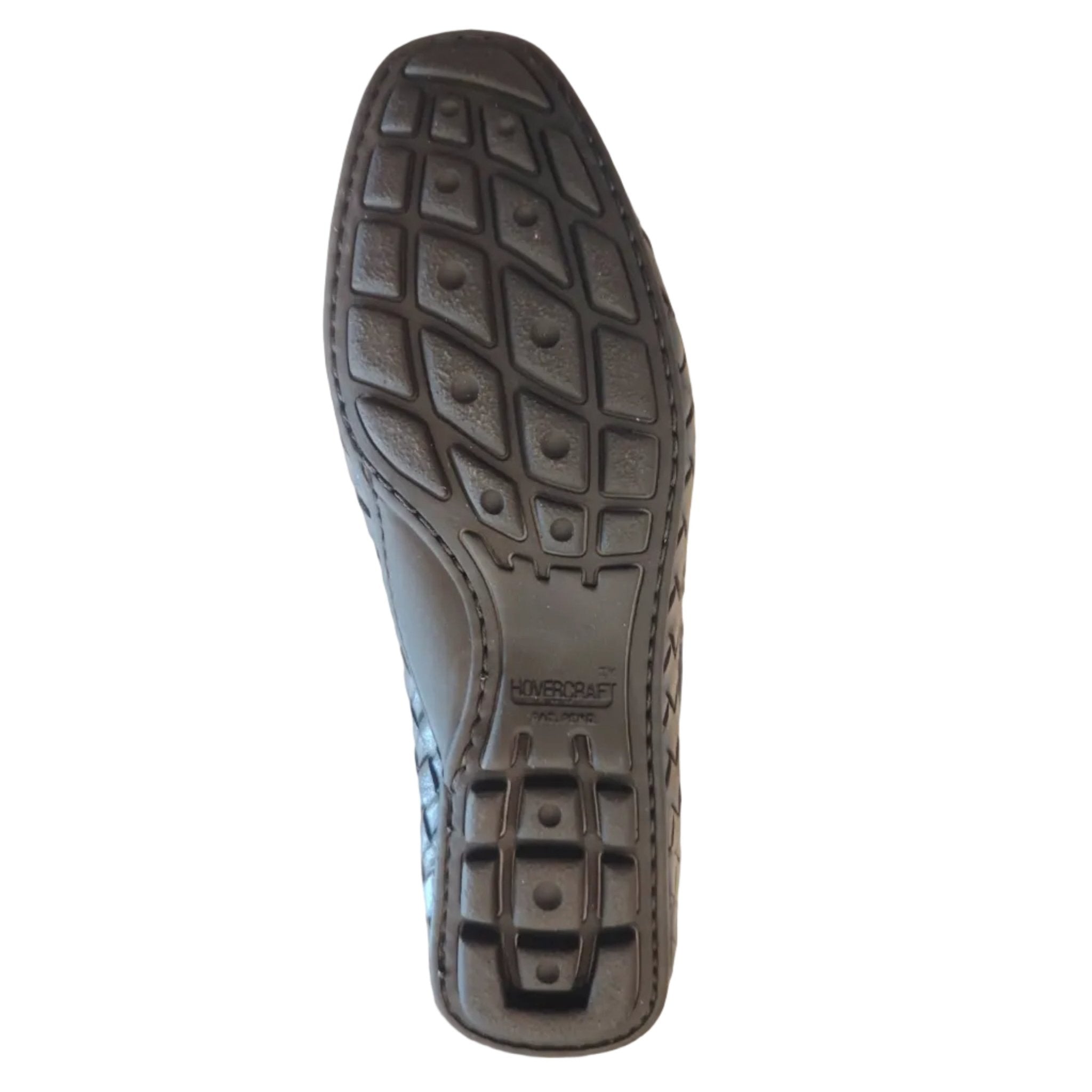 Mocassino intrecciato donna in pelle Pelletteria Allegrini Filippo D748 Indigo - Pelletteria Allegrini