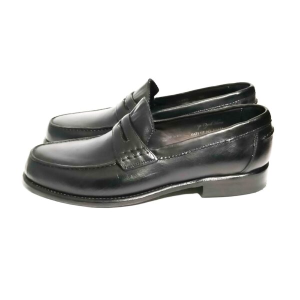 Mocassino uomo in pelle Pelletteria Allegrini Filippo 1253 Nero - Pelletteria Allegrini