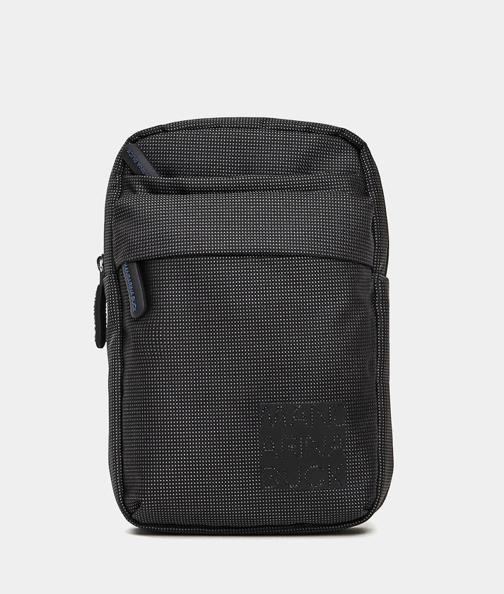 Monospalla sling bag District bag Mandarina Duck P10KPM02 Nero - Pelletteria Allegrini