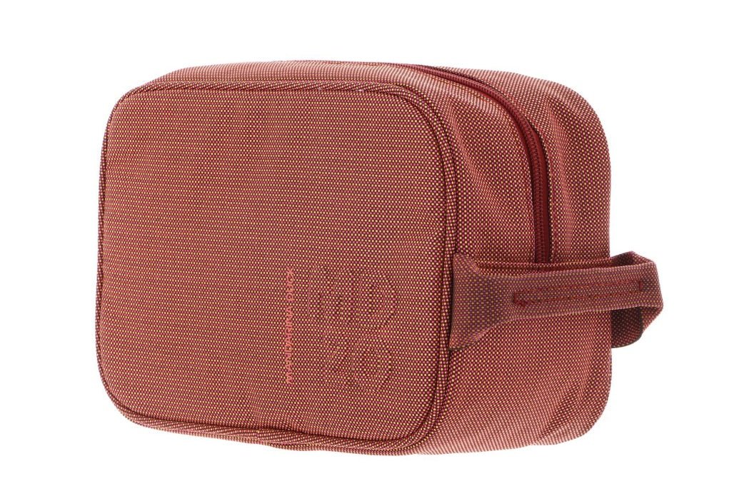 Necessaire da viaggio piccolo MD20 Mandarina Duck P10QMN02 Pecan nut - Pelletteria Allegrini